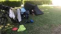 Aankomst camping
