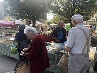 T op de markt