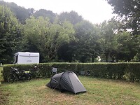 Tentje op emplacement 9