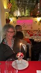 Viering verjaardag in het restaurant