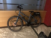 Fiets in de lobby