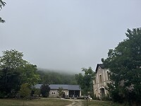 Mist in de morgen