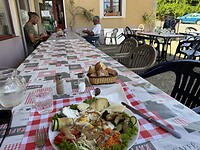 Lunch (salade) onderweg