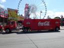 The Coca Cola truck