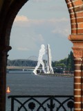 Gigantisch groot kunstwerk