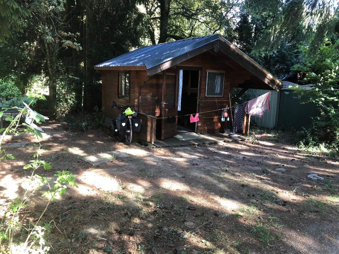 Mijn trekkershutje in Lescheret