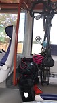 fiets (en ik) in de trein