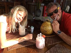 Lekkere juices in Kuta Beach