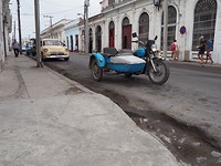 Motor met zijspan