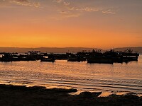 Sunset in Paracas