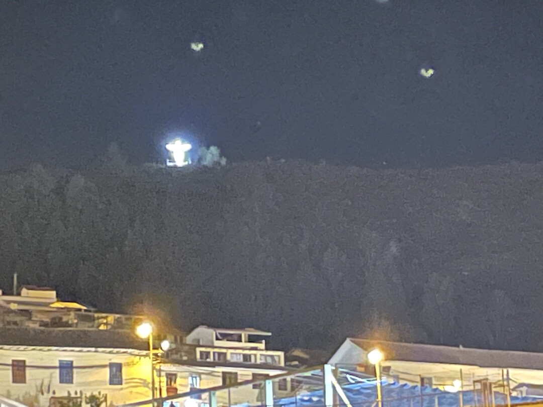 Jesus on the mountain
