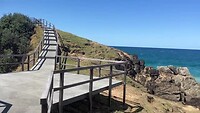 Meest oostelijke punt Australië bij Byron Bay