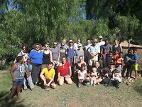 Playground building team