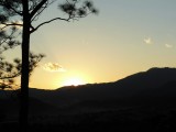 Pai, Sunset on the Pai Canyon