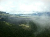 Gununh Batur (vulkaanische berg) en Toya Bungkah (lake)
