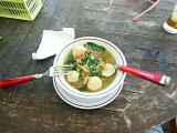 Tanah Lot, Bakso soup!