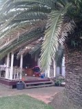 Richting ingang huis