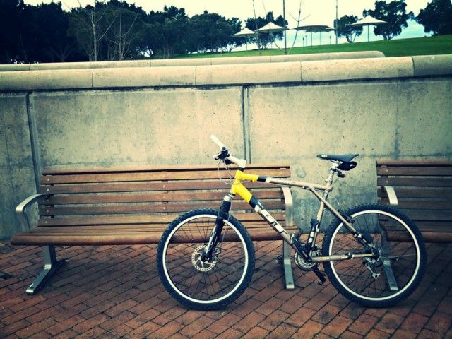 Eindelijk weer even op de fiets