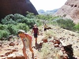 Kata Tjuta, lopen lopen lopen