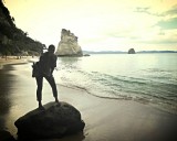 Cathedral Caves on the Catlins Coast, Nieuw Zeeland