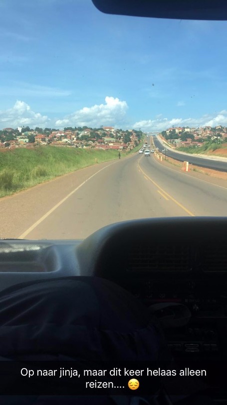 Onderweg naar Jinja