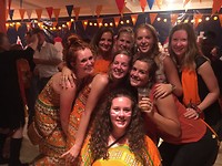 Koningsdag met deze meiden!!