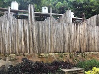 De douches bij lake bunyonyi
