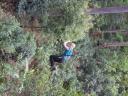 Jungle flight (ziplinen) in Chiang Mai! Loving it!