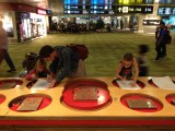 Keeping busy at the airport