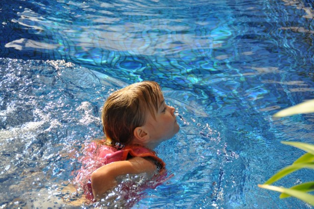 swimming lessons!
