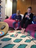 Uno with Petra