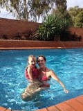 and more swimming