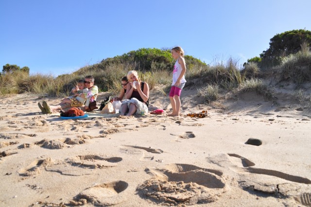Picknick aan de great ocean road