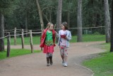 Dames druk in gesprek