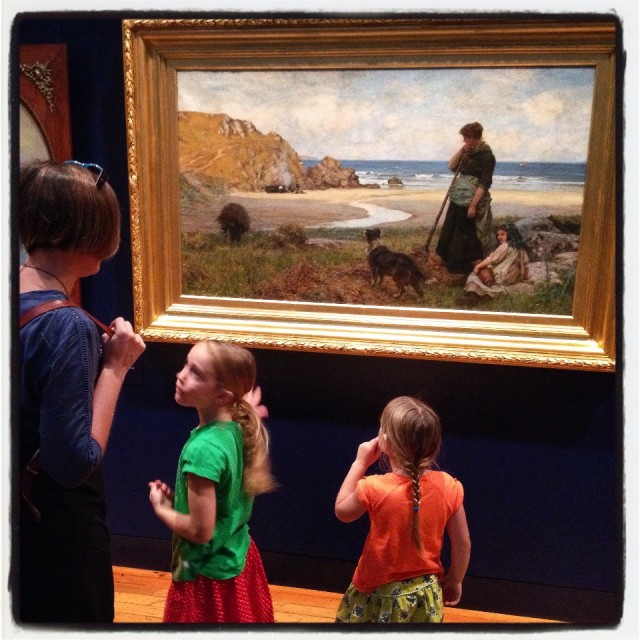 Oude meesters in het Bendigo museum