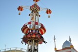 Linde en Phin op grote hoogte