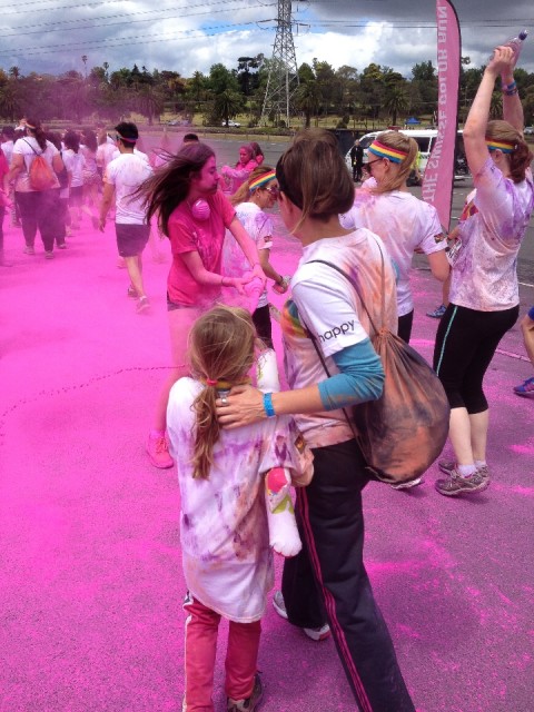 Color run - Purple!