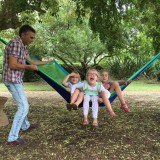 Hammock fun at Rosemount farm