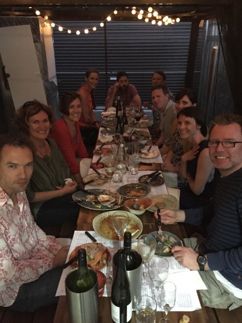 Dinner with friends