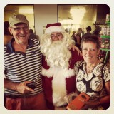 Francis en Theo en de kerstman
