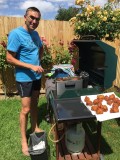 Oliebollen bakken bij 30 graden
