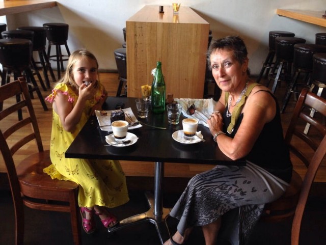 Tea with Grandma and Grandpa