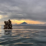 Uitzicht op Bali