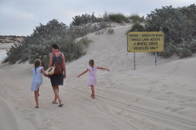 Avond wandeling door Cape Range
