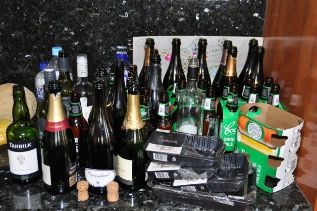 Resultaat van een afscheidsfeest