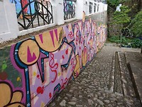 Straatbeeld Valparaiso