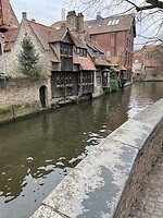 Kanaaltje in Brugge