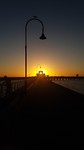 Zonsondergang in Melbourne