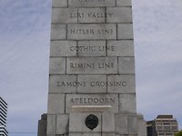 Oorlogsmonument voor gesneuvelde Canadese soldaten