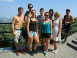 Groepsfotootje op Mont Royal
